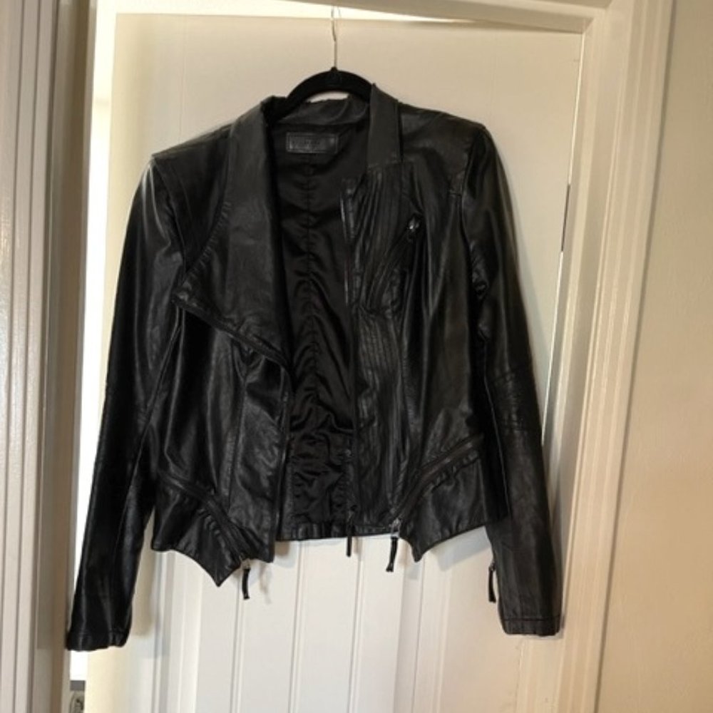 BlankNYC Faux Leather Moto Jacket